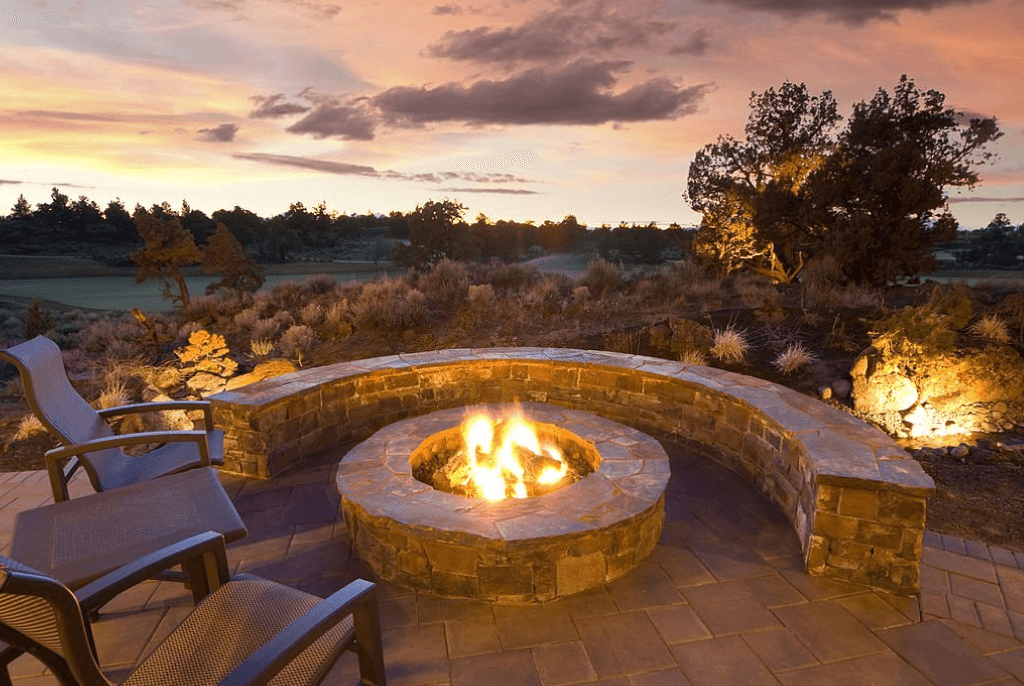 Outdoor fireplace San Antonio