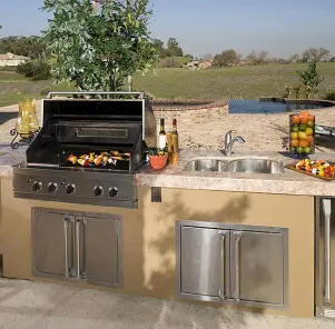 outdoor kitchen contractors