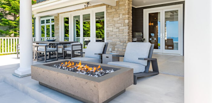 Outdoor Fireplace San Antonio