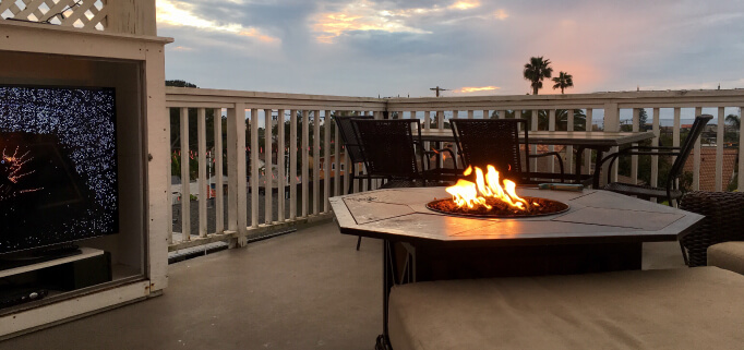 patio design in san antonio Fire Pits